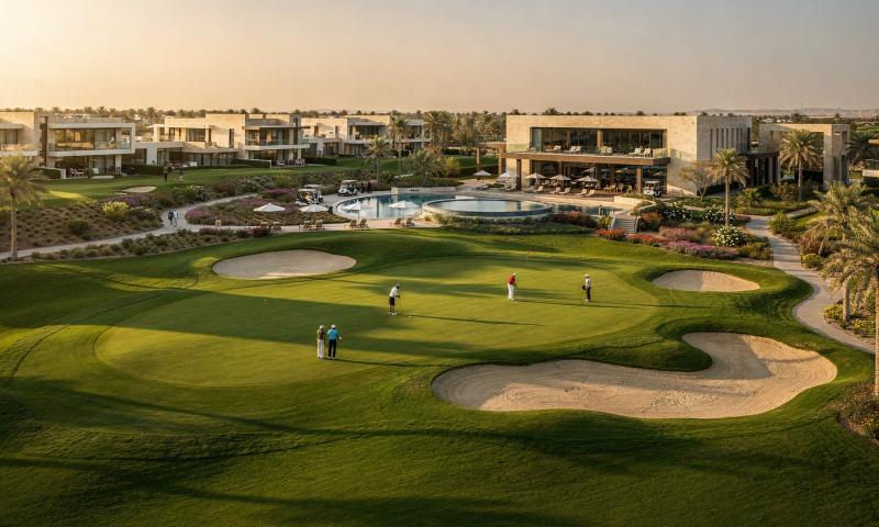 Инфраструктура Emaar Golf Hillside: гольф-поле, курортные зоны и сервисы