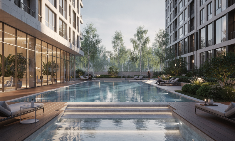 Курортные зоны и спа в современных премиальных ЖК: опыт Emaar
