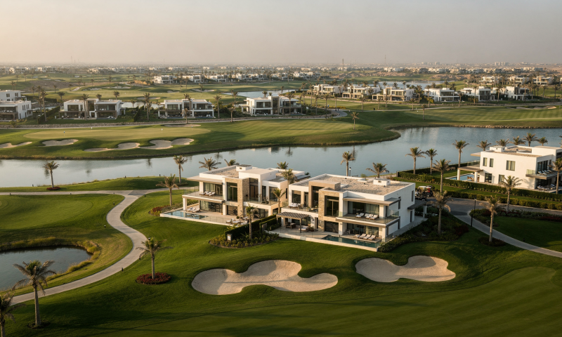 Сравнение Emaar Golf Hillside с другими гольф-проектами Emaar